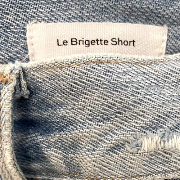 NWOT Frame Denim Le Brigette Denim Short - Picture 9 of 10